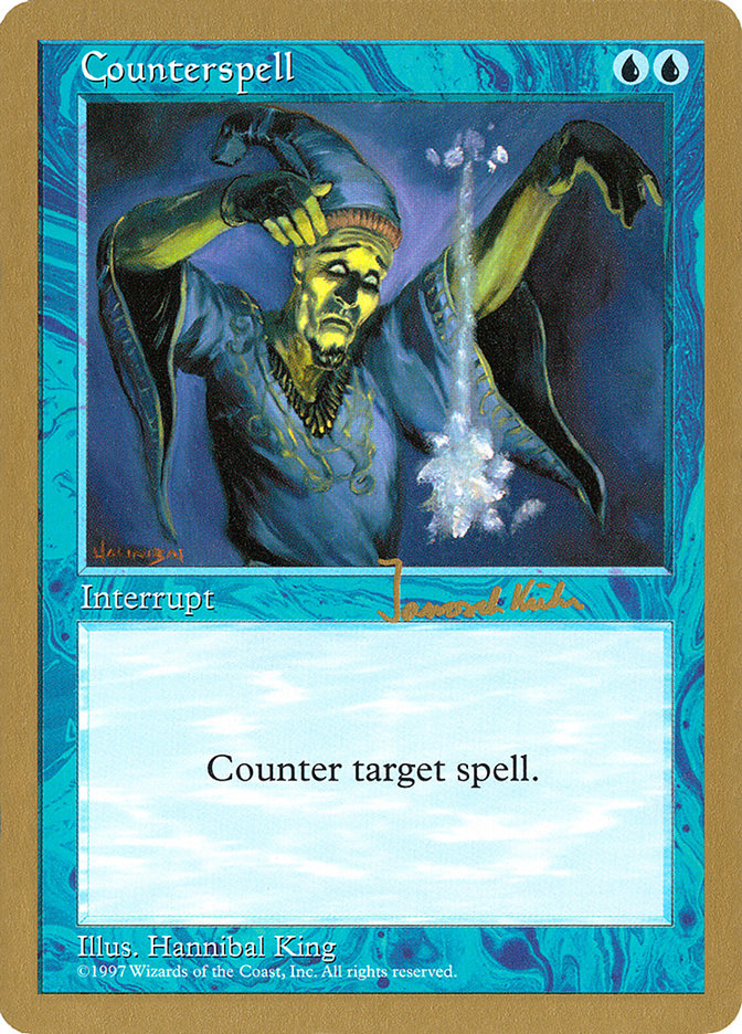 Counterspell (Janosch Kuhn) [World Championship Decks 1997] | Good Games Cannington