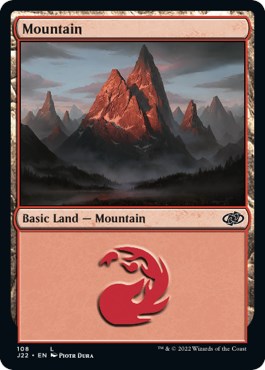 Mountain (108) [Jumpstart 2022] | Good Games Cannington