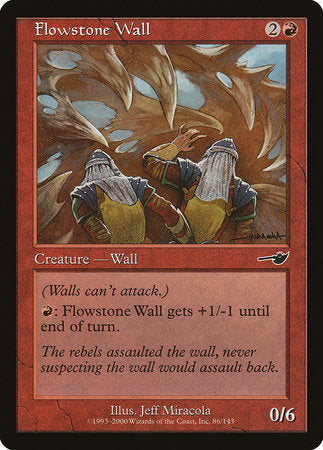 Flowstone Wall [Nemesis] | Good Games Cannington