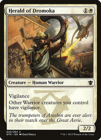 Herald of Dromoka [Dragons of Tarkir] | Good Games Cannington