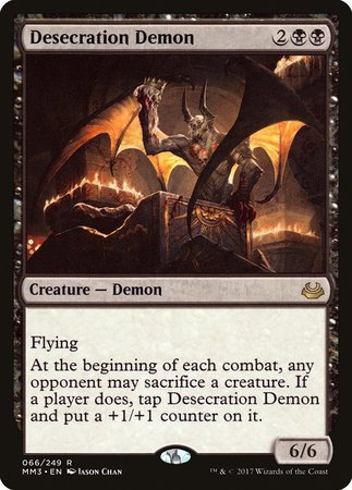 Desecration Demon [Modern Masters 2017] | Good Games Cannington
