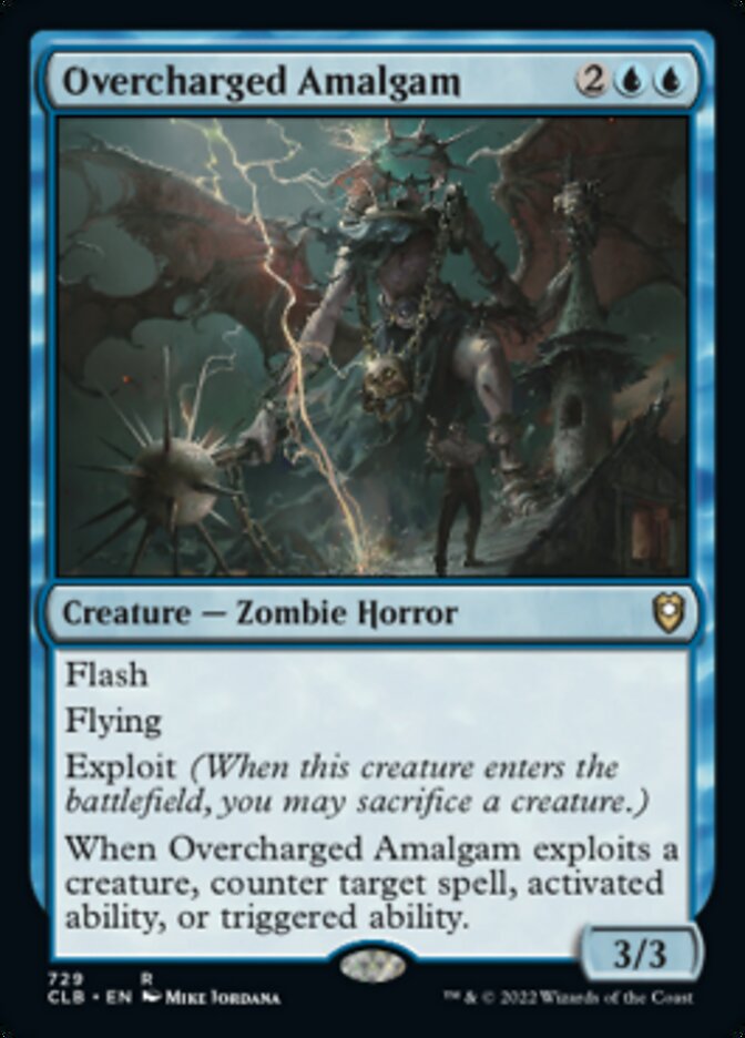 Overcharged Amalgam [Commander Legends: Battle for Baldur's Gate] | Good Games Cannington