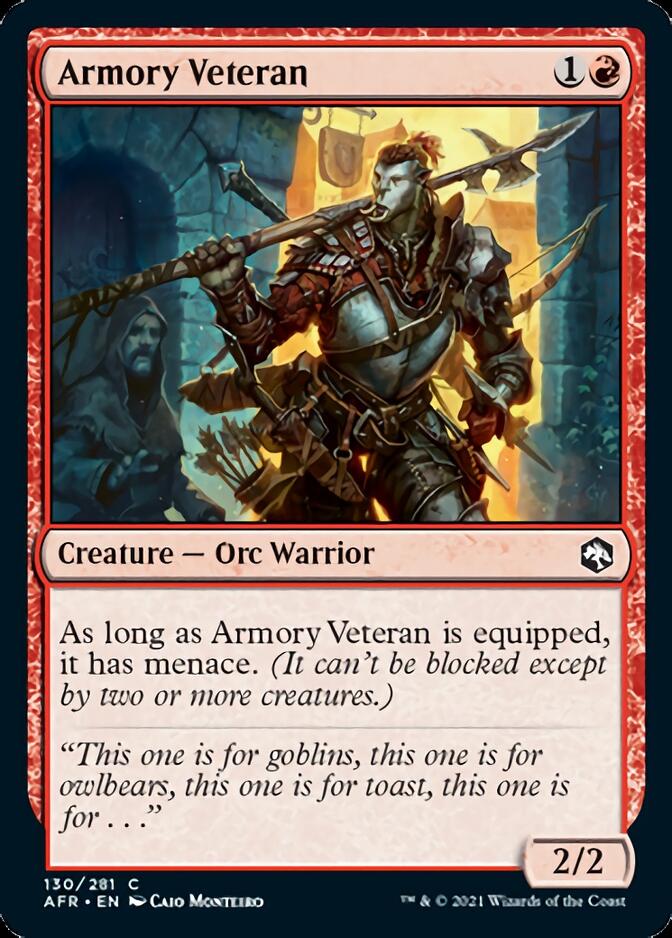 Armory Veteran [Dungeons & Dragons: Adventures in the Forgotten Realms] | Good Games Cannington