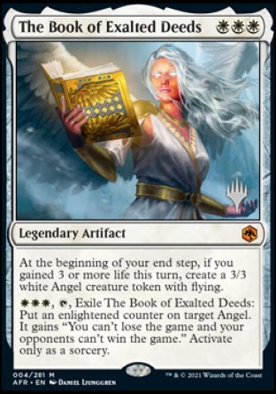 The Book of Exalted Deeds (Promo Pack) [Dungeons & Dragons: Adventures in the Forgotten Realms Promos] | Good Games Cannington