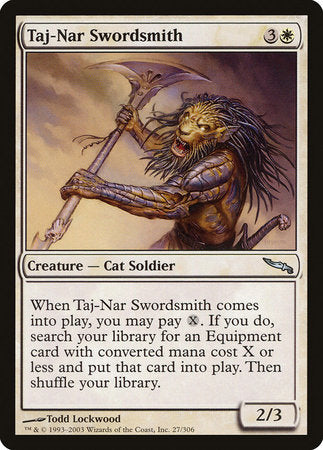 Taj-Nar Swordsmith [Mirrodin] | Good Games Cannington