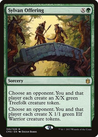 Sylvan Offering [Commander Anthology] | Good Games Cannington