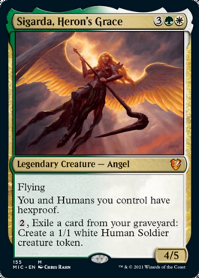 Sigarda, Heron's Grace [Innistrad: Midnight Hunt Commander] | Good Games Cannington