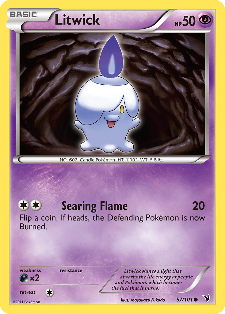 Litwick (57/101) [Black & White: Noble Victories] | Good Games Cannington