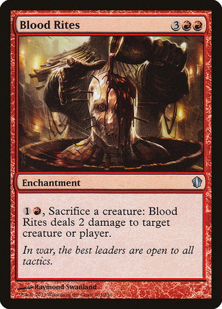 Blood Rites [Commander 2013] | Good Games Cannington
