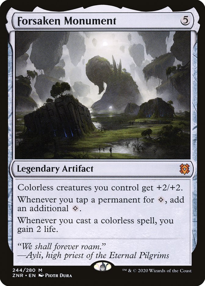 Forsaken Monument [Zendikar Rising] | Good Games Cannington