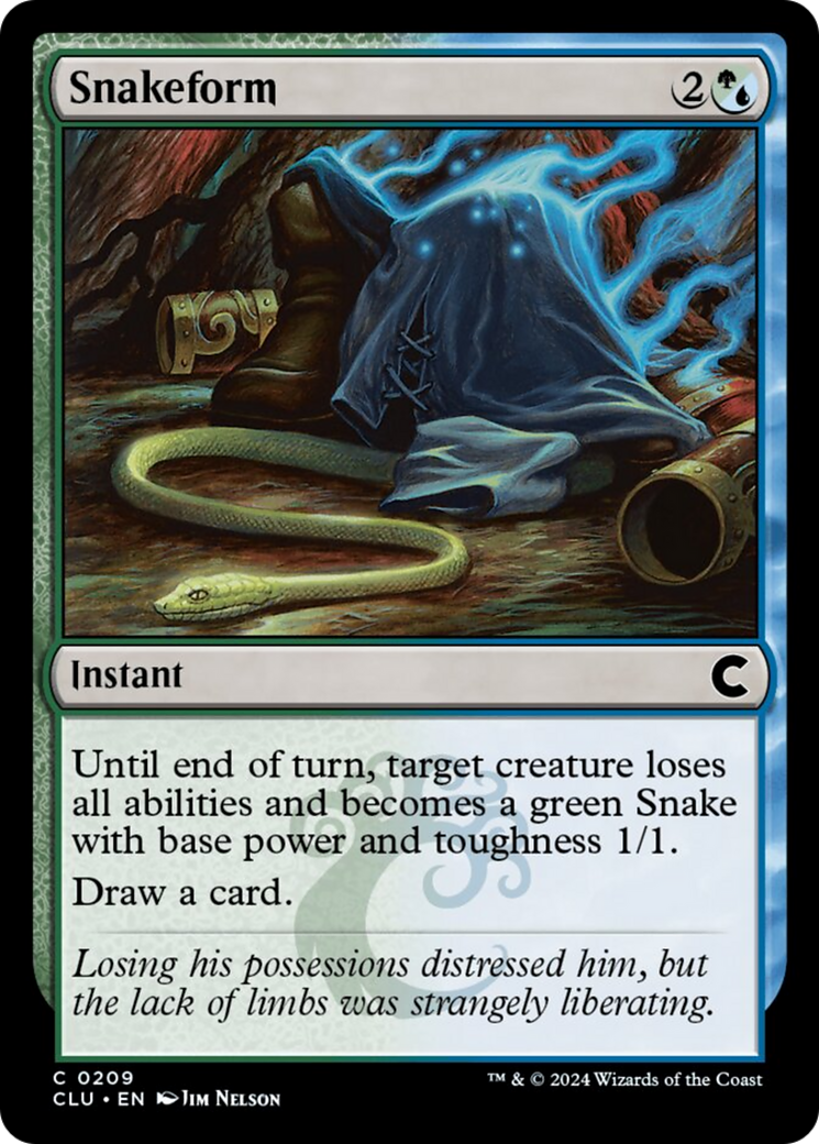 Snakeform [Ravnica: Clue Edition] | Good Games Cannington