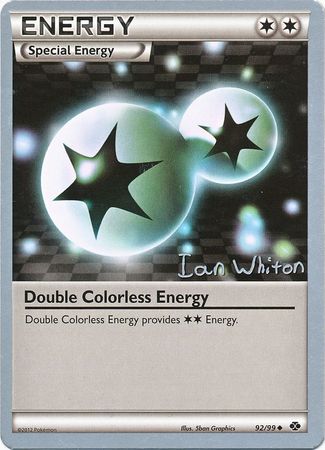 Double Colorless Energy (92/99) (American Gothic - Ian Whiton) [World Championships 2013] | Good Games Cannington