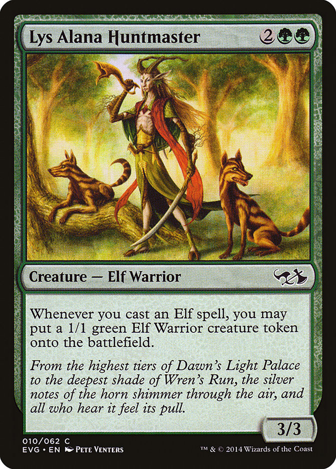Lys Alana Huntmaster (Elves vs. Goblins) [Duel Decks Anthology] | Good Games Cannington