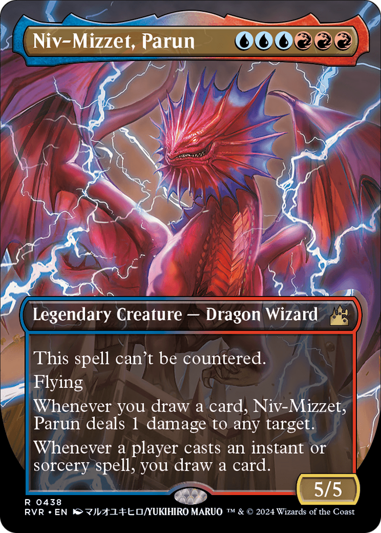 Niv-Mizzet, Parun (Anime Borderless) [Ravnica Remastered] | Good Games Cannington