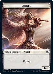 Zombie // Angel Double-Sided Token [Game Night: Free-for-All Tokens] | Good Games Cannington