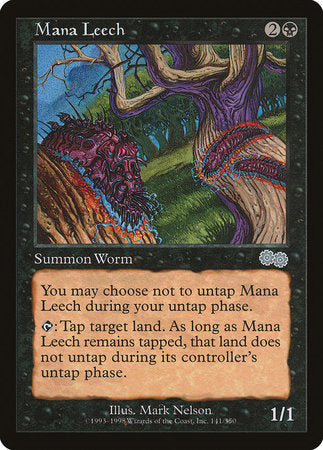 Mana Leech [Urza's Saga] | Good Games Cannington