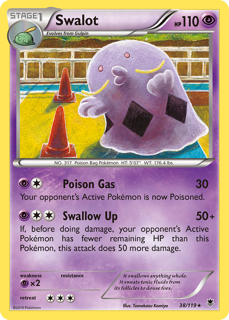 Swalot (38/119) [XY: Phantom Forces] | Good Games Cannington