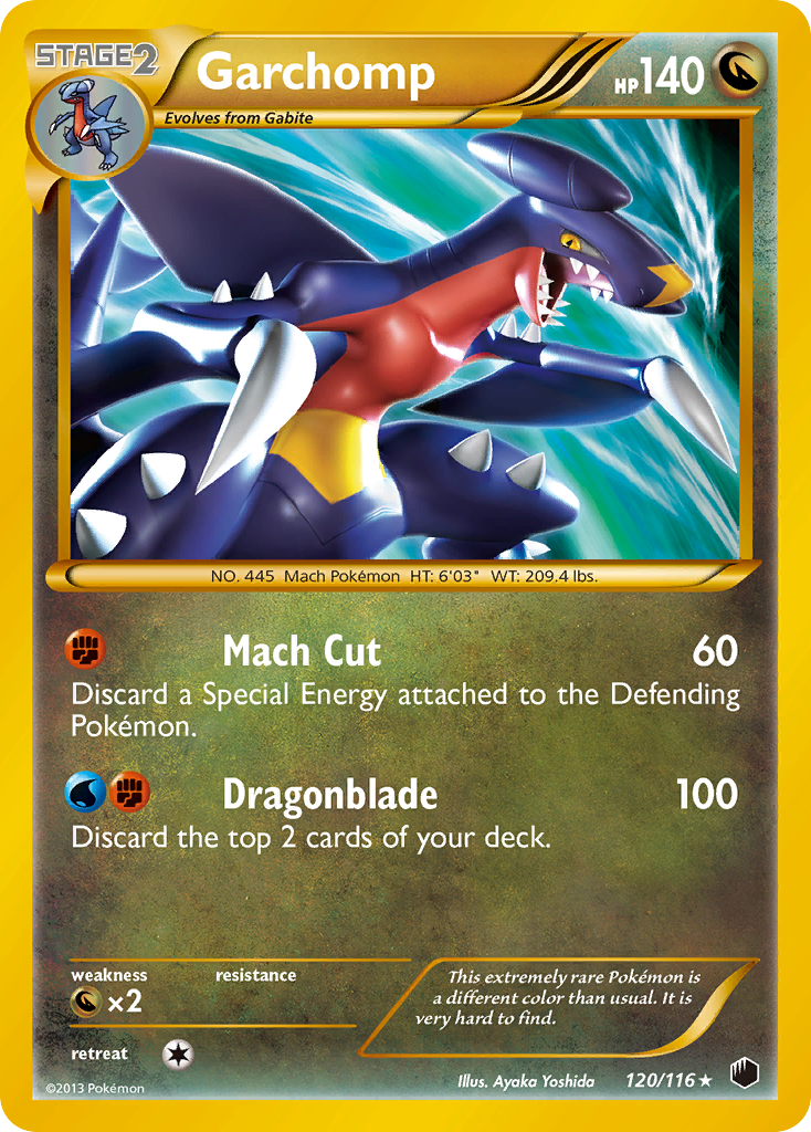 Garchomp (120/116) [Black & White: Plasma Freeze] | Good Games Cannington