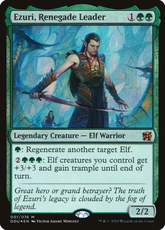 Ezuri, Renegade Leader [Duel Decks: Elves vs. Inventors] | Good Games Cannington