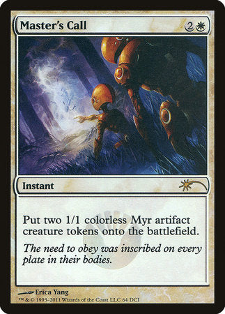 Master's Call [Wizards Play Network 2011] | Good Games Cannington
