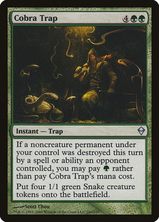 Cobra Trap [Zendikar] | Good Games Cannington
