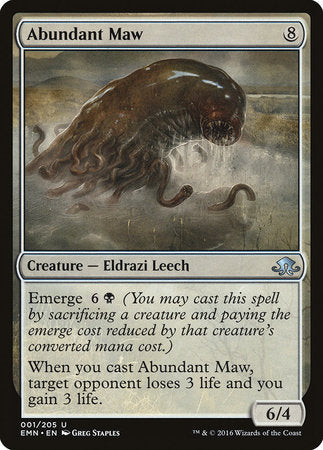 Abundant Maw [Eldritch Moon] | Good Games Cannington