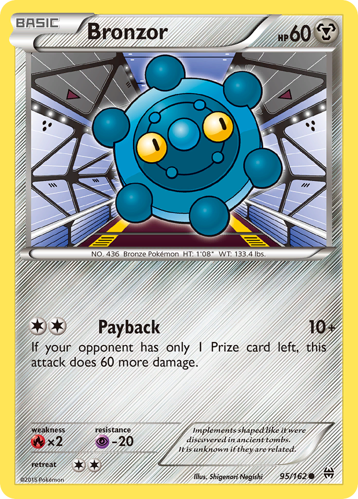 Bronzor (95/162) [XY: BREAKthrough] | Good Games Cannington