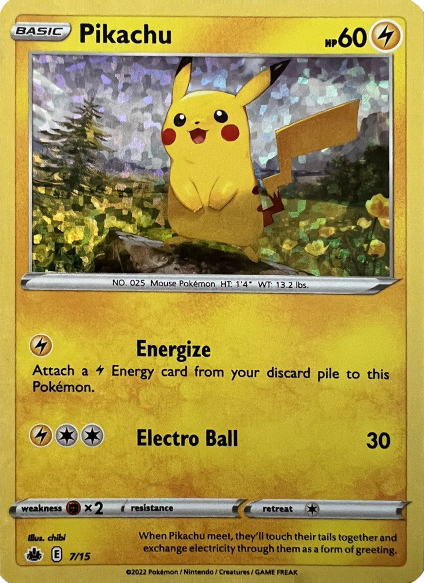 Pikachu (7/15) [McDonald's Promos: Match Battle] | Good Games Cannington