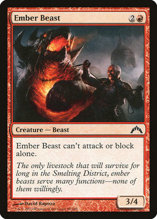 Ember Beast [Gatecrash] | Good Games Cannington