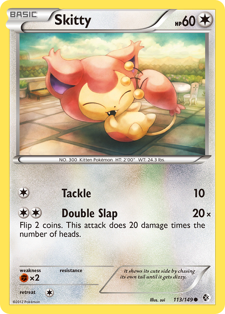 Skitty (113/149) [Black & White: Boundaries Crossed] | Good Games Cannington