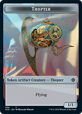 Elephant // Thopter Double-Sided Token [Starter Commander Decks] | Good Games Cannington