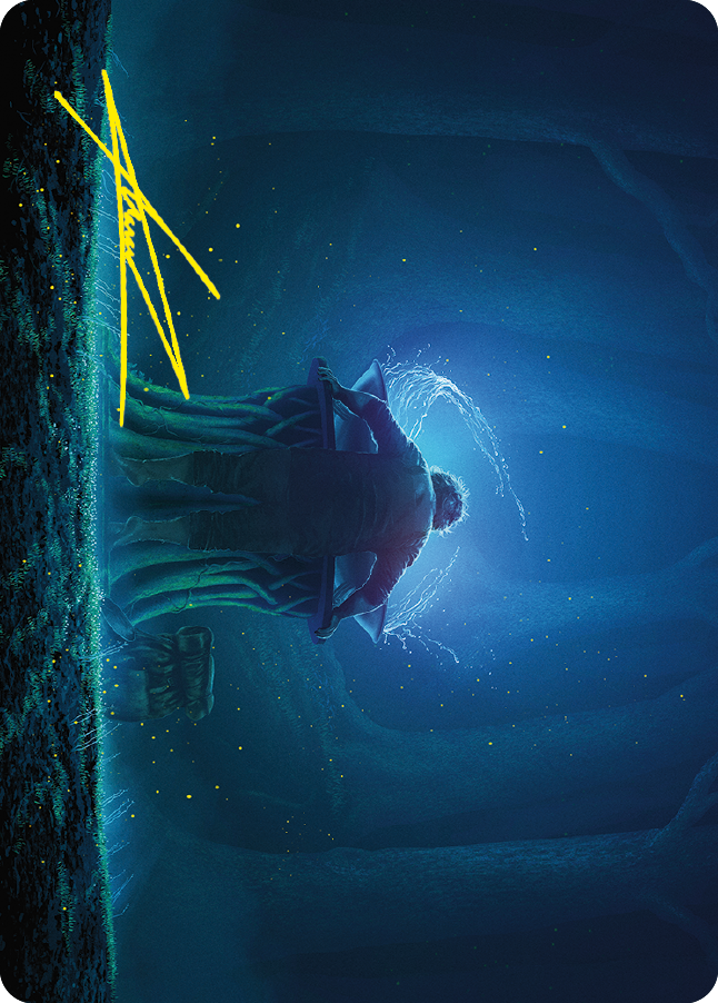 Samwise Gamgee Art Card (52/81) (Gold-Stamped Signature) [The Lord of the Rings: Tales of Middle-earth Art Series] | Good Games Cannington