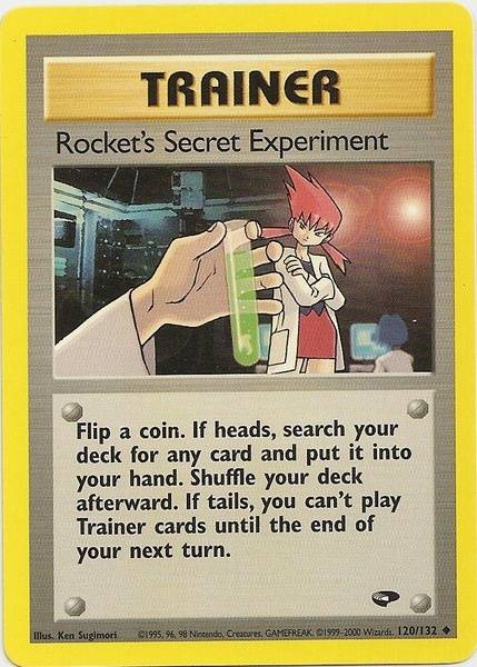 Rocket's Secret Experiment (120/132) [Gym Challenge Unlimited] | Good Games Cannington