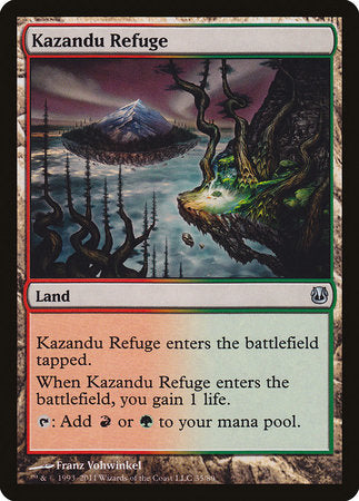 Kazandu Refuge [Duel Decks: Ajani vs. Nicol Bolas] | Good Games Cannington
