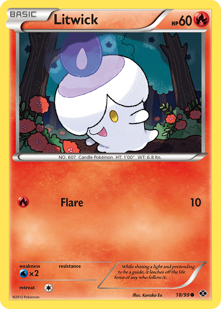 Litwick (18/99) [Black & White: Next Destinies] | Good Games Cannington