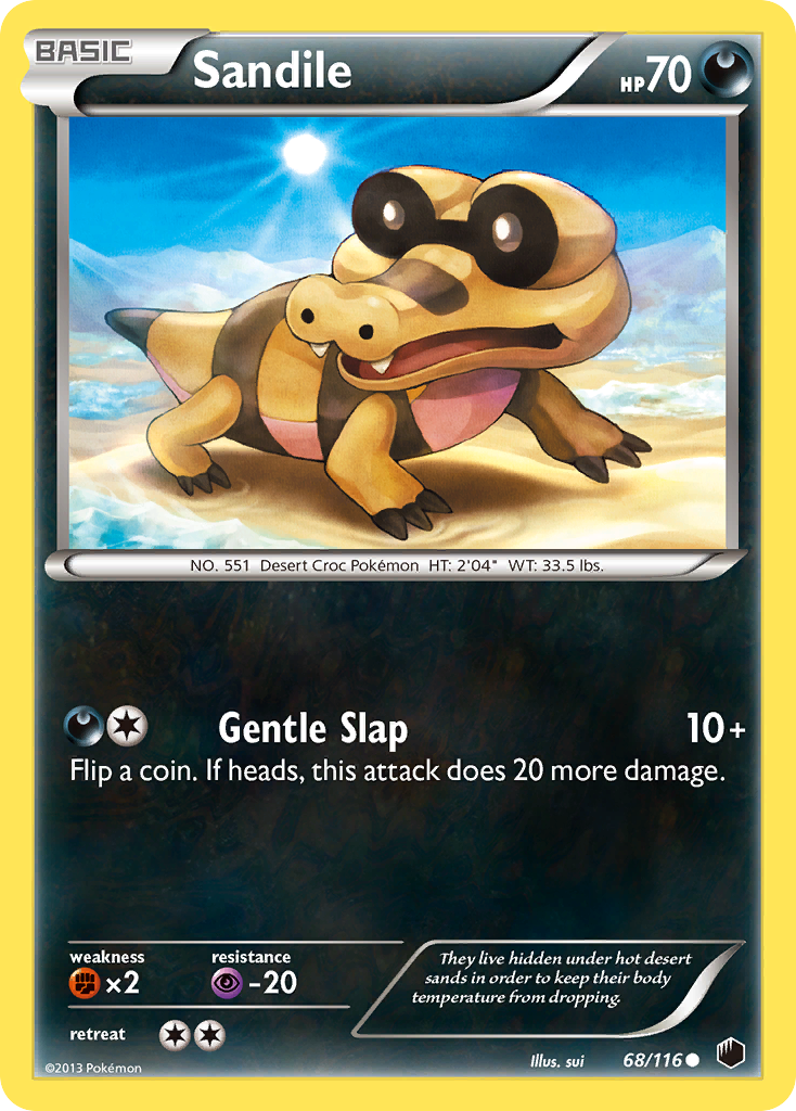 Sandile (68/116) [Black & White: Plasma Freeze] | Good Games Cannington