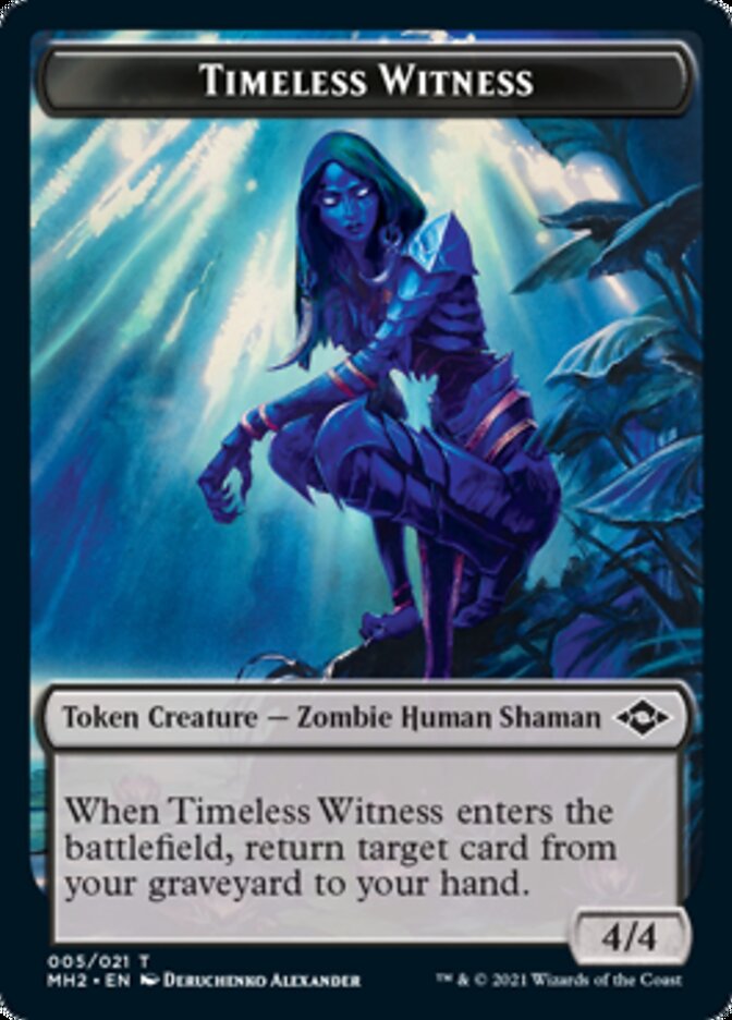 Timeless Witness Token [Modern Horizons 2 Tokens] | Good Games Cannington