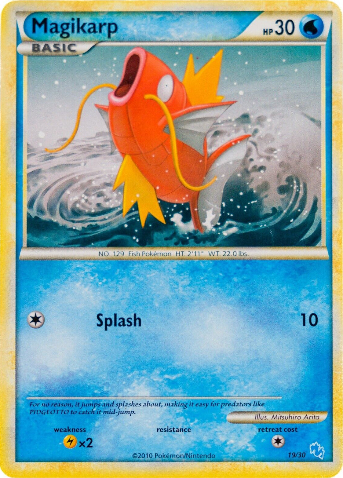Magikarp (19/30) [HeartGold & SoulSilver: Trainer Kit - Gyarados] | Good Games Cannington