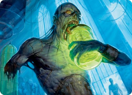 Larder Zombie Art Card [Innistrad: Midnight Hunt Art Series] | Good Games Cannington