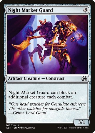 Night Market Guard [Aether Revolt] | Good Games Cannington