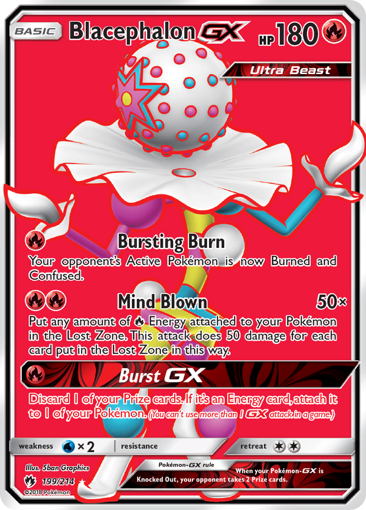 Blacephalon GX (199/214) [Sun & Moon: Lost Thunder] | Good Games Cannington