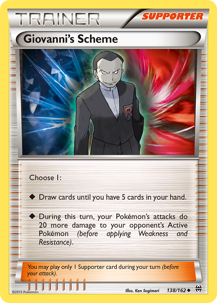 Giovanni's Scheme (138/162) [XY: BREAKthrough] | Good Games Cannington