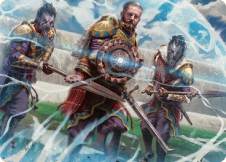 Argivian Phalanx Art Card [Dominaria United Art Series] | Good Games Cannington