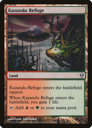 Kazandu Refuge [Zendikar] | Good Games Cannington