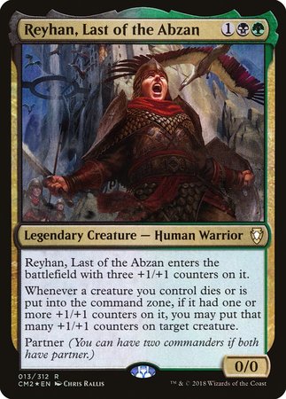 Reyhan, Last of the Abzan [Commander Anthology Volume II] | Good Games Cannington