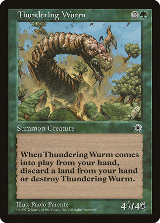 Thundering Wurm [Portal] | Good Games Cannington