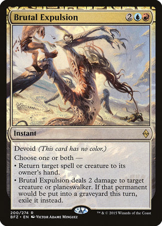 Brutal Expulsion [Battle for Zendikar] | Good Games Cannington