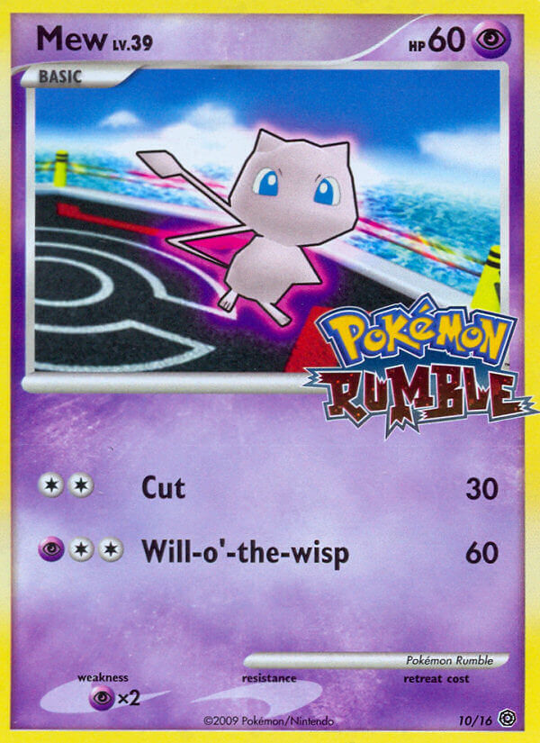 Mew (10/16) [Pokémon Rumble] | Good Games Cannington