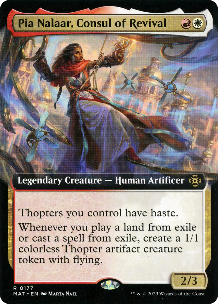 Pia Nalaar, Consul of Revival (Extended Art) [March of the Machine: The Aftermath] | Good Games Cannington