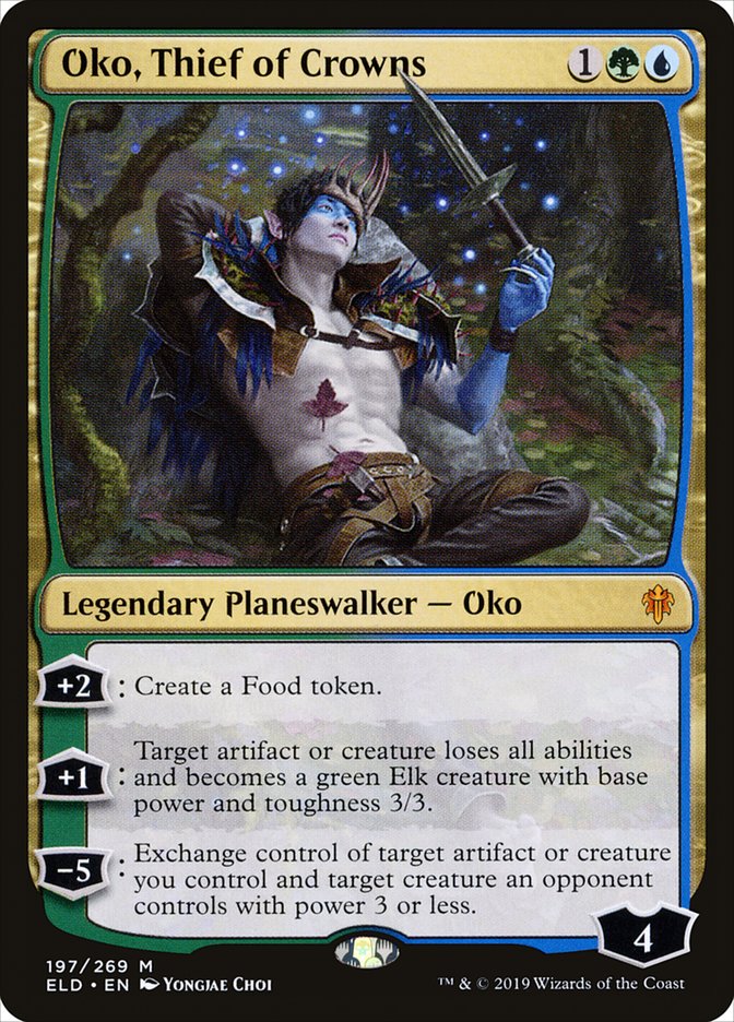 Oko, Thief of Crowns [Throne of Eldraine] | Good Games Cannington